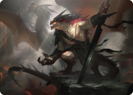 Tarjeta de arte Rivaz de la Garra [Serie de Arte Dominaria United] 
