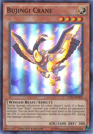 Grulla Bujingi [CT11-EN005] Súper Rara 