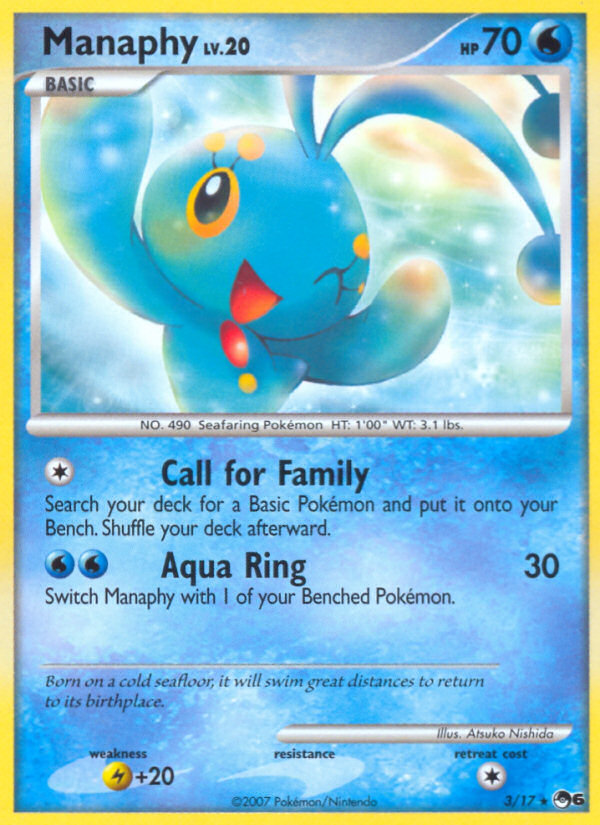 Manaphy (3/17) [Serie POP 6] 