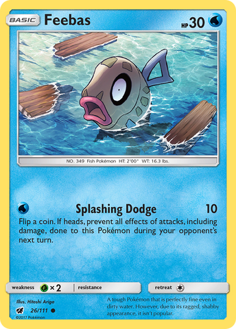 Feebas (26/111) [Sol y Luna: Invasión Carmesí] 