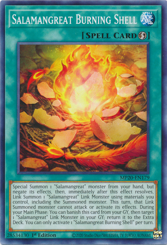 Salamangrande Caparazón Ardiente [MP20-EN179] Común 