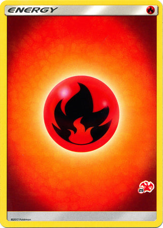Energía de fuego (sello Charizard n.° 29) [Battle Academy 2020] 