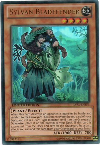 Sylvan Bladefender [LVAL-ENSP1] Ultra raro 