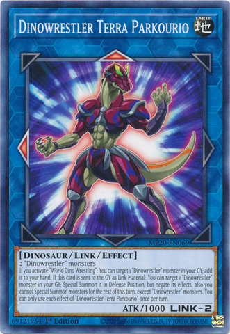 Dinosaurio Luchador Terra Parkourio [MP20-EN069] Común 