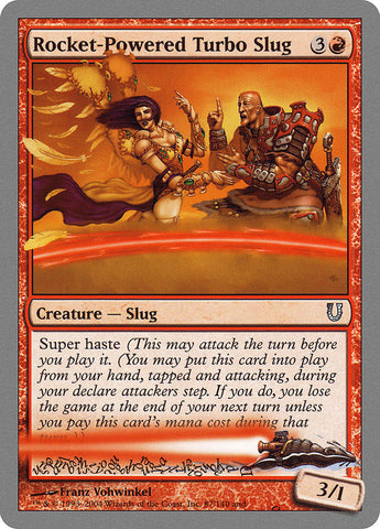 Turbo Slug propulsado por cohete [desquiciado] 