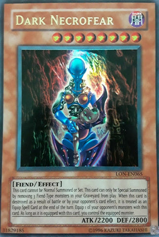 Necromiedo Oscuro [LON-EN065] Ultra Raro 