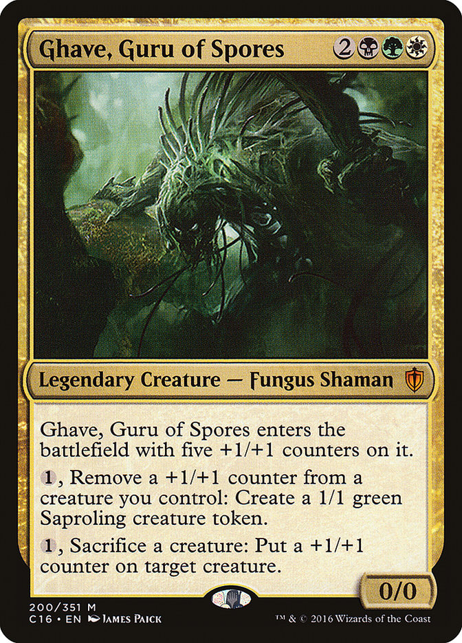Ghave, gurú de las esporas [Commander 2016] 