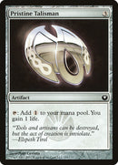 Pristine Talisman (día del juego) [Nuevas promociones de Phyrexia] 