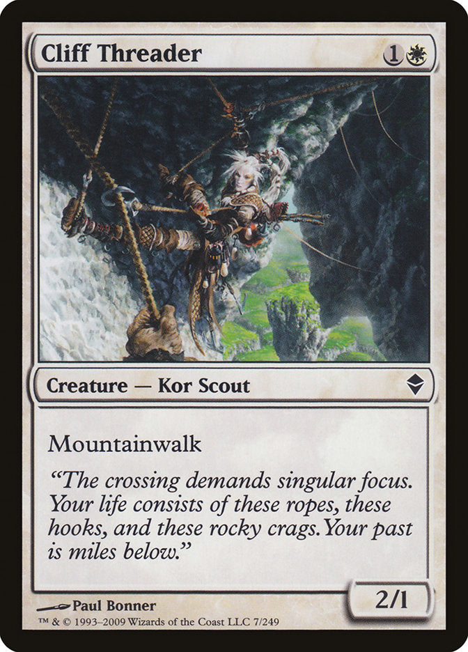 Enhebrador de acantilados [Zendikar] 