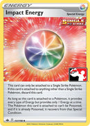 Energía de impacto (157/198) [Paquete de premios Serie uno] 