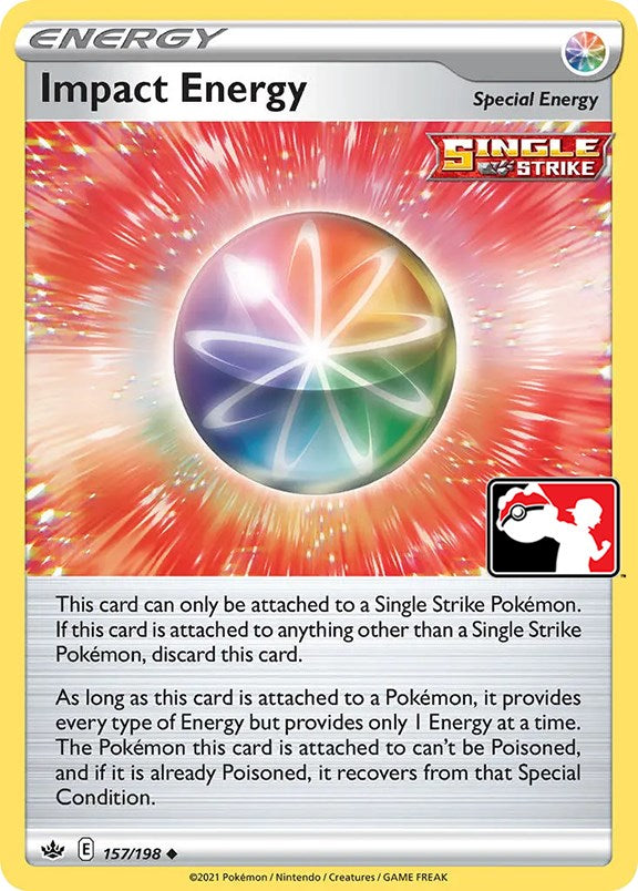 Energía de impacto (157/198) [Paquete de premios Serie uno] 
