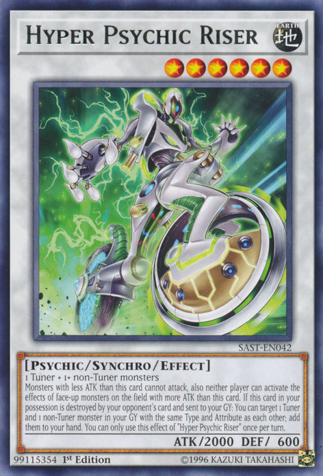 Hyper Psychic Riser [SAST-EN042] Raro 