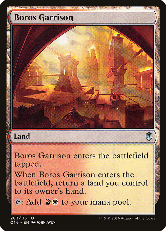 Guarnición de Boros [Comandante 2016] 