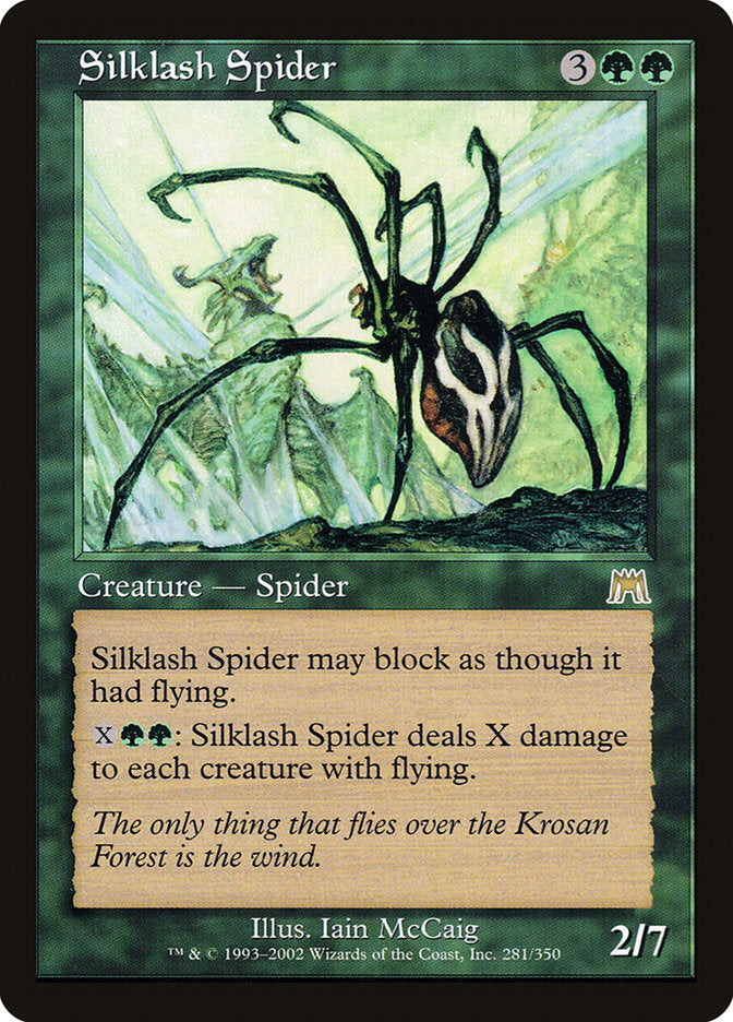 Araña Silklash [Embestida] 
