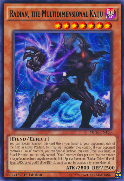 Radian, el Kaiju Multidimensional [MP16-EN163] Raro 
