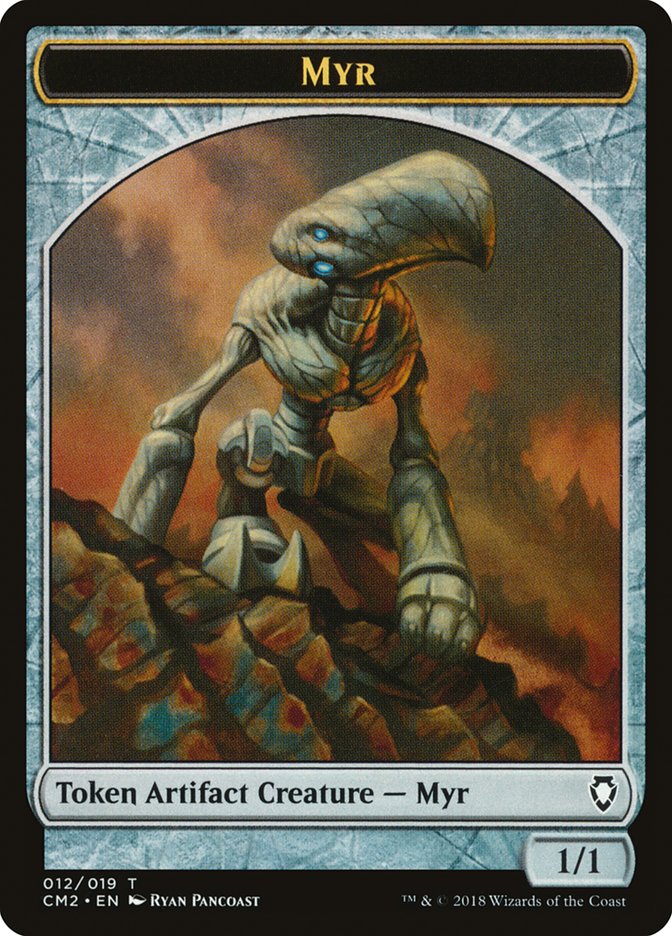 Myr Token [Fichas del Volumen II de Commander Anthology] 
