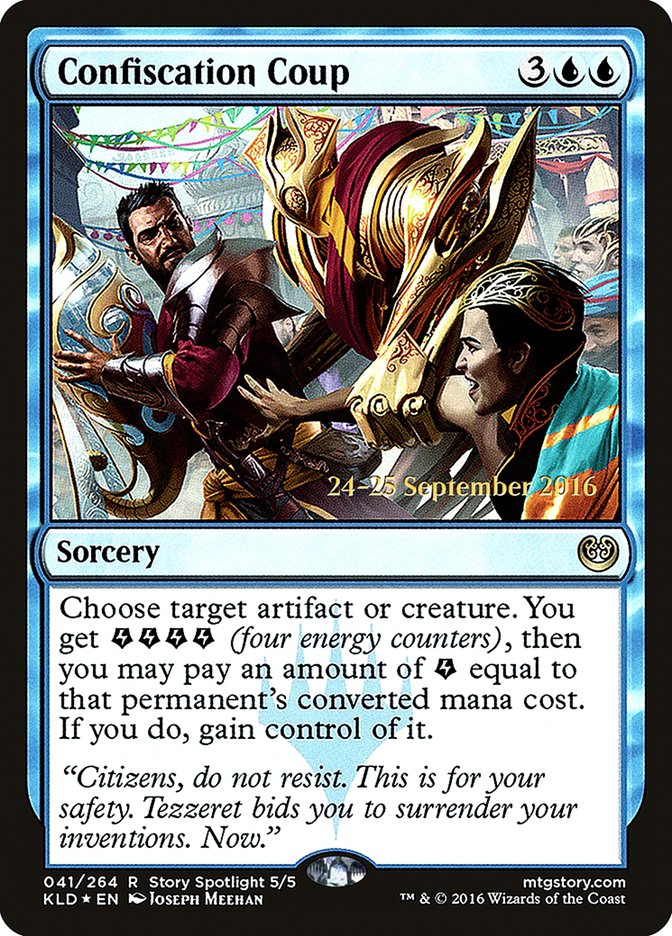 Golpe de confiscación [Promociones de presentación de Kaladesh] 
