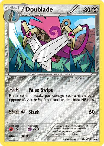 Doble hoja (99/160) [XY: Choque primigenio] 
