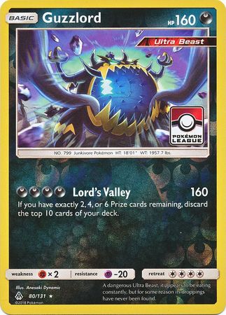 Guzzlord (80/131) (Promoción de liga) [Sol y Luna: Luz Prohibida] 