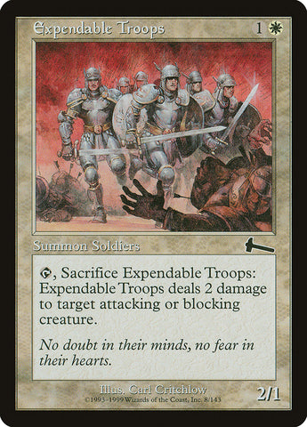 Tropas prescindibles [El legado de Urza] 