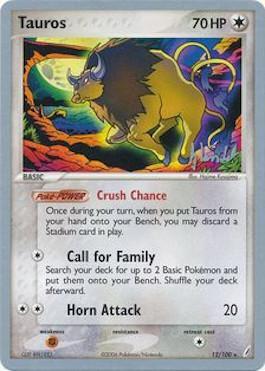 Tauros (12/100) (Empotech - Dylan Lefavour) [Campeonato del Mundo 2008] 