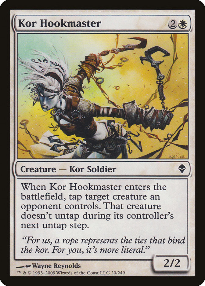 Maestro del anzuelo Kor [Zendikar] 
