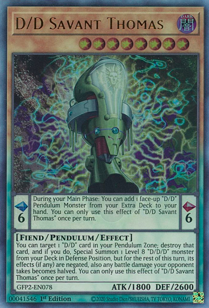 D/D Savant Thomas [GFP2-EN078] Ultra Raro 