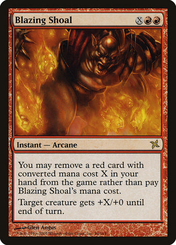 Blazing Shoal [Traidores de Kamigawa] 