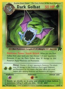 Golbat oscuro (24/82) [Team Rocket Unlimited] 