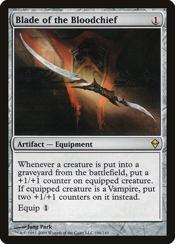 Espada del Jefe Sangriento [Zendikar] 