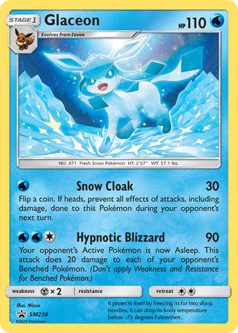 Glaceon (SM238) [Sol y Luna: Promociones de Estrella Negra] 