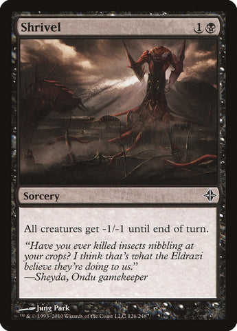 Shrivel [El ascenso de los Eldrazi] 