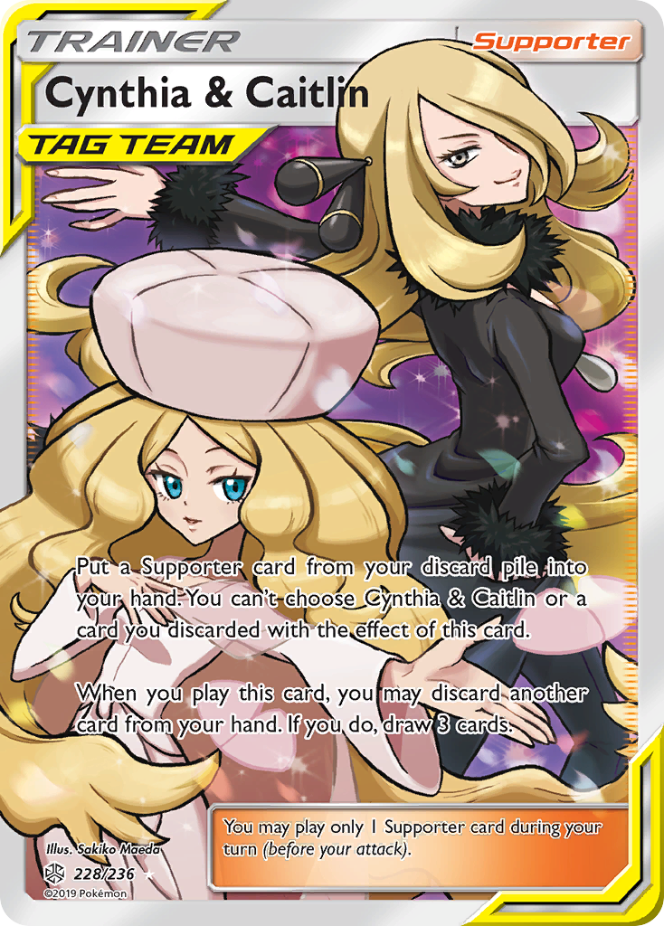 Cynthia y Caitlin (228/236) [Sol y Luna: Eclipse cósmico] 