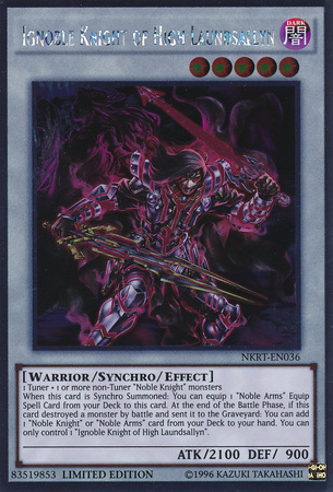 Caballero innoble de High Laundsallyn [NKRT-EN036] Platino Raro 