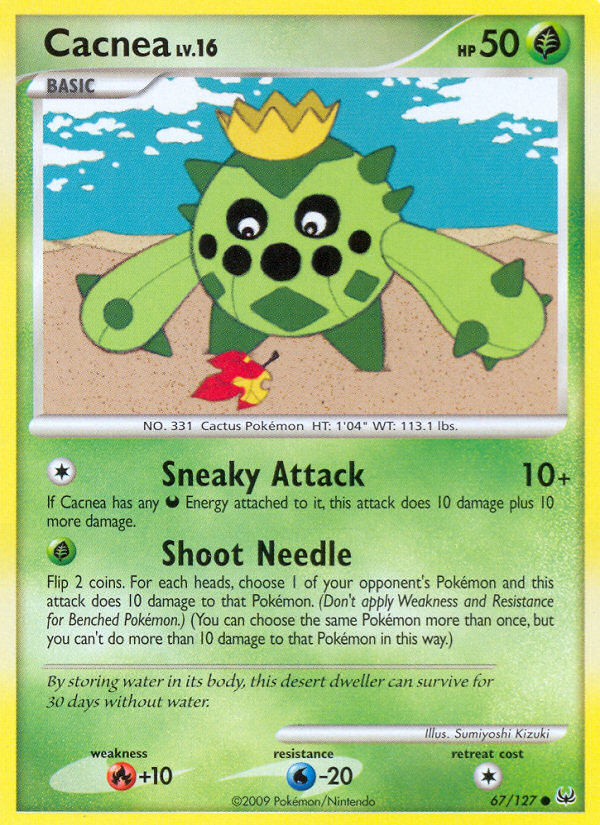 Cacnea (67/127) [Platino: Conjunto básico] 