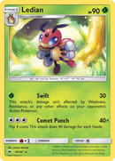 Ledian (10/147) [Sol y Luna: Sombras ardientes] 
