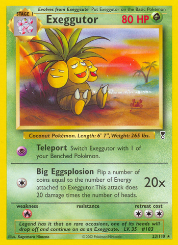 Exeggutor (23/110) [Colección legendaria] 