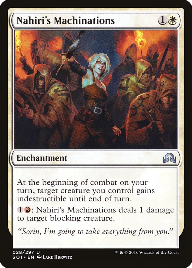 Las maquinaciones de Nahiri [Sombras sobre Innistrad] 