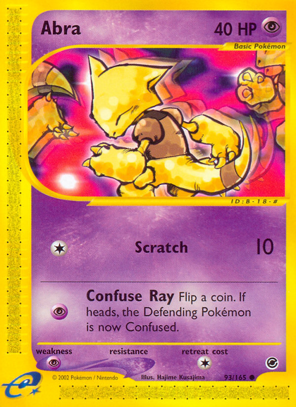 Abra (93/165) [Expedición: Conjunto básico] 