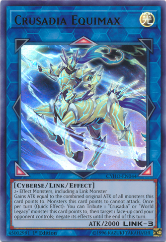 Cruzada Equimax [CYHO-EN044] Ultra Raro 
