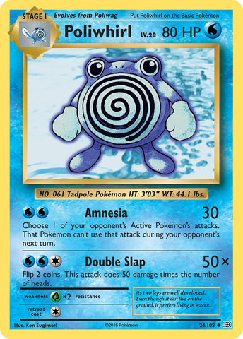Poliwhirl (24/108) [XY: Evoluciones] 