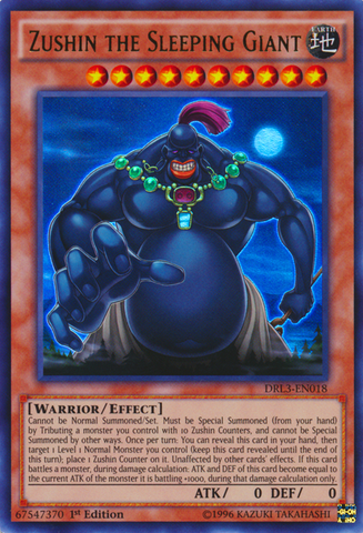 Zushin el Gigante Durmiente [DRL3-EN018] Ultra Raro 