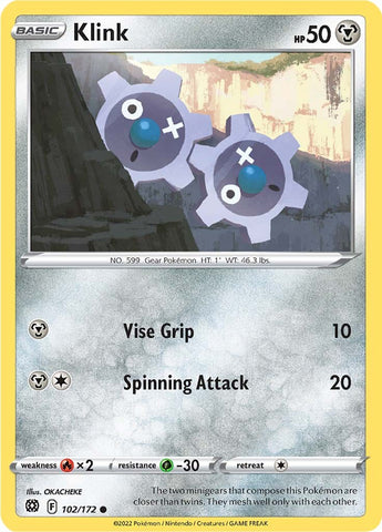 Klink (102/172) [Espada y escudo: estrellas brillantes] 