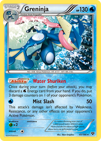 Greninja (41/146) [XY: Conjunto básico] 
