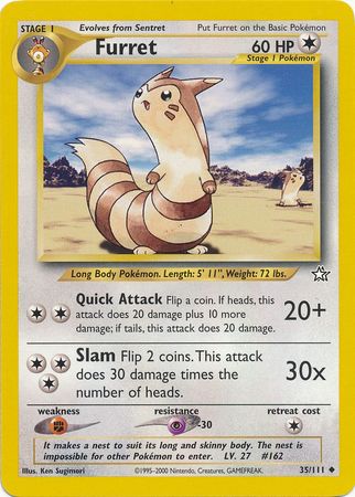 Furret (35/111) [Neo Génesis Ilimitado] 