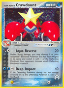 Crawdaunt del Equipo Aqua (2/95) [EX: Equipo Magma vs Equipo Aqua] 