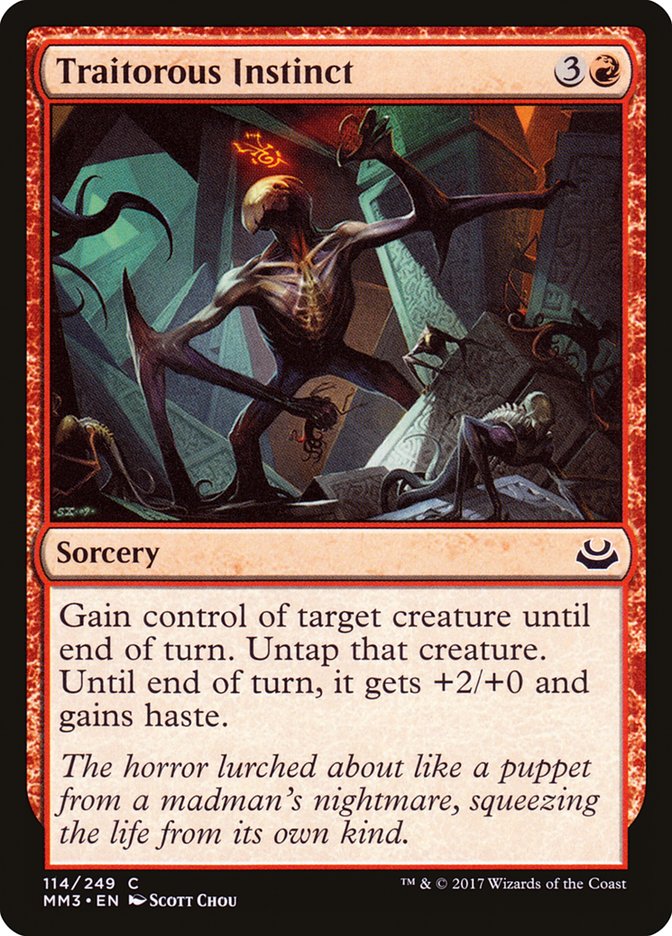 Instinto traidor [Modern Masters 2017] 