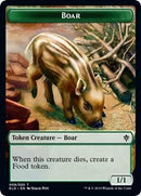 Jabalí // Comida (15) Ficha de doble cara [Fichas del Trono de Eldraine] 