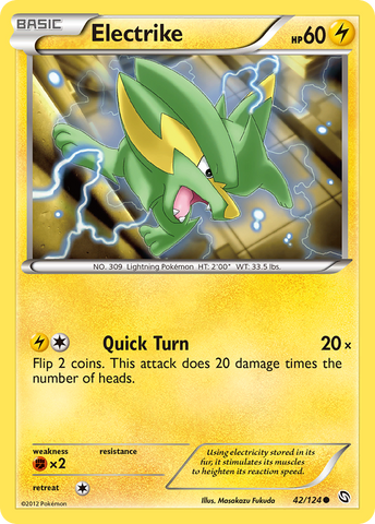 Electrike (42/124) [Blanco y negro: Dragones exaltados] 