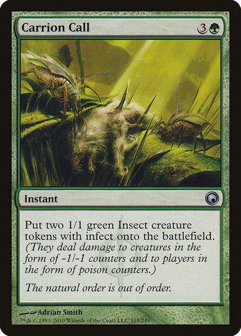 Llamada carroñera [Cicatrices de Mirrodin] 